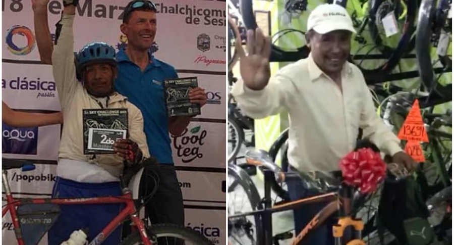 Premian a aficionado que obtuvo segundo puesto con cicla panadera