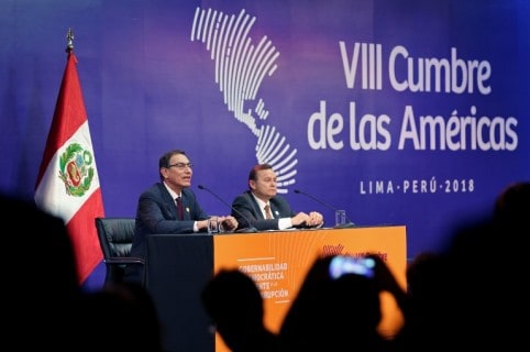 Martín Vizcarra, presidente de Perú.