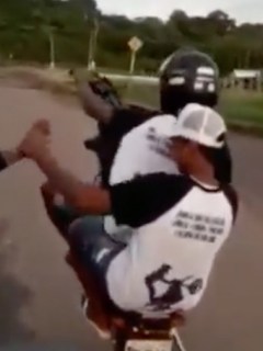 Moteros irresponsables