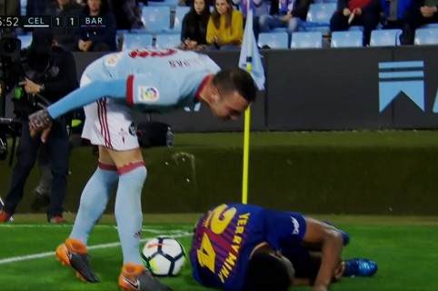 Yerry Mina e Iago Aspas