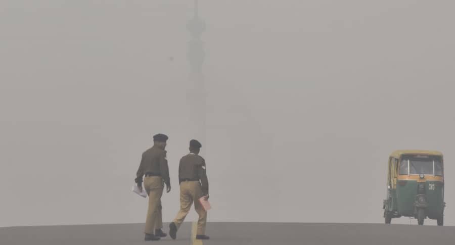 Contaminación del aire en India