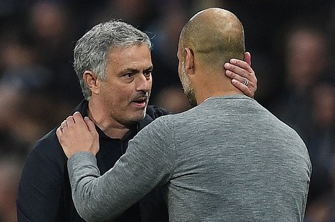 José Mourinho y Josep Guardiola