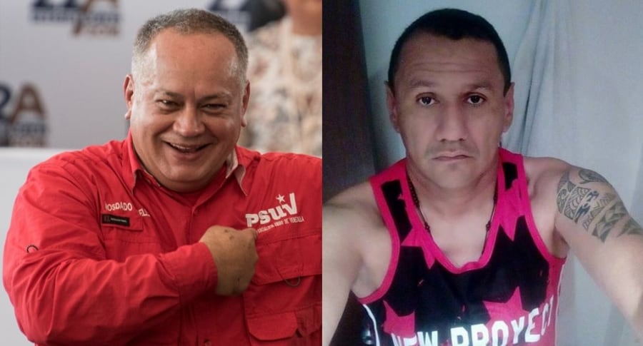 Diosdado Cabello y Marlon Marín