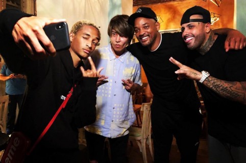 Will Smith, Jaden Smith y Nicky Jam+