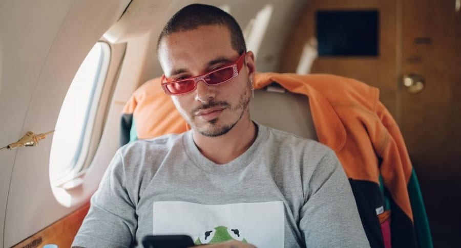 J Balvin, cantante.