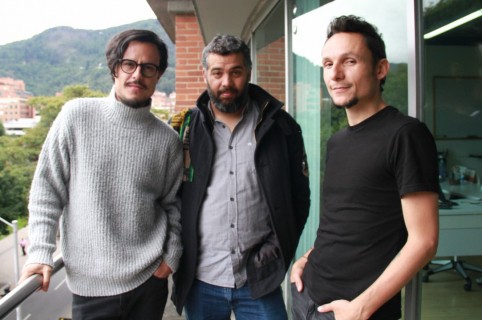 Sergio Acosta, David Jaramillo y Mario Muñoz.