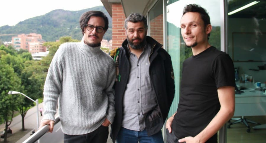 Sergio Acosta, David Jaramillo y Mario Muñoz.