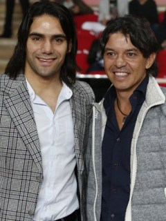 Falcao García y Marcelo Gallardo
