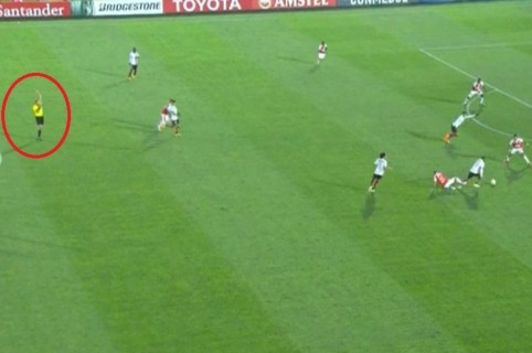 Gol inválido a Flamengo