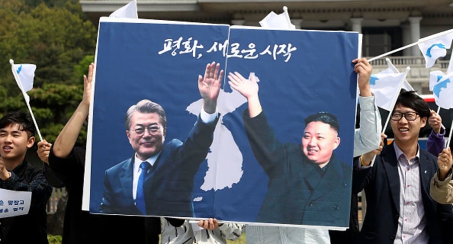 Líderes coreanos