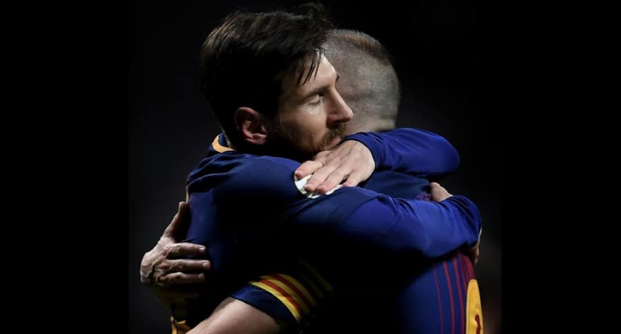 Messi e Iniesta