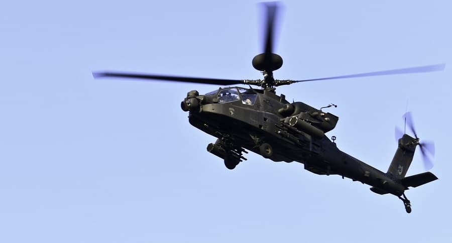 Helicóptero de las Fuerzas Armadas de EE. UU.