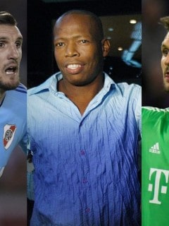 Franco Armani, Faustino Asprilla y Sven Ulreich