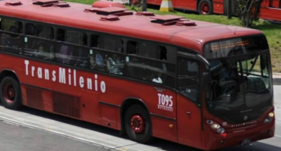Bus de Transmilenio.