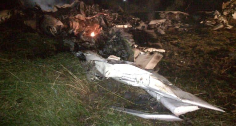 Accidente de aeronave en Tolima