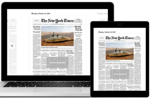 Versiones digitales New York Times