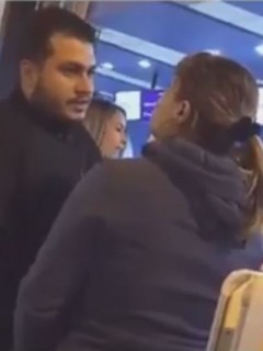 Mujer pelea con su esposo y la amante