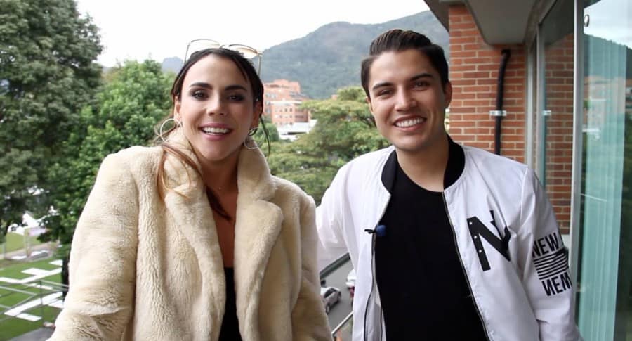 Carolina Gaitán y Dennis Fernando