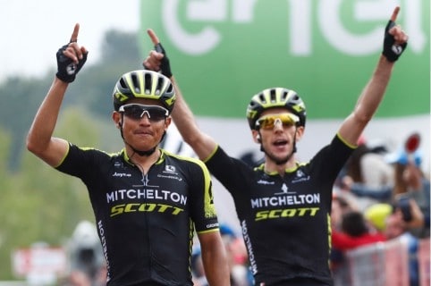 Esteban Chaves y Simon Yates