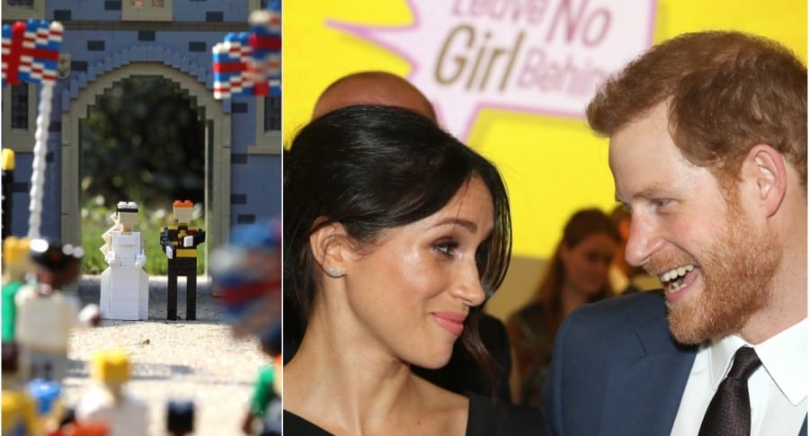 Legos de la boda ral / Meghan Markle y el príncipe Harry