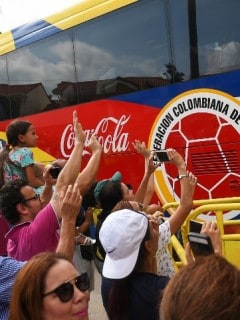 Bus de la Selección Colombia