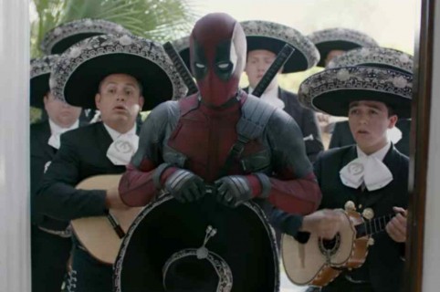 Deadpool con mariachis.