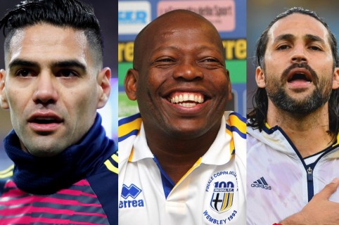 Falcao, Faustino Asprilla y Mario Yepes