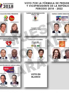 Tarjetón electoral