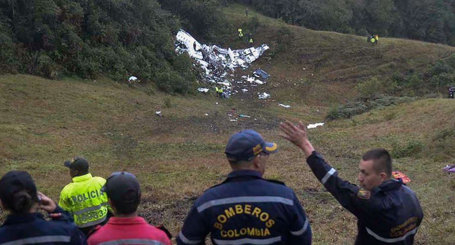 Accidente vuelo de Chapecoense en Medellín