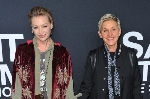 Portia de Rossi y Ellen DeGeneres