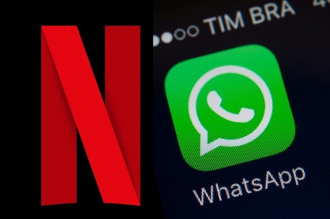 Netflix y WhatsApp