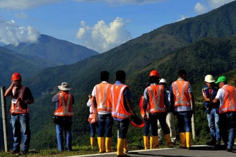 Trabajadores de Hidroituango