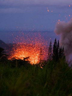 Volcán Kilauea, en Hawái