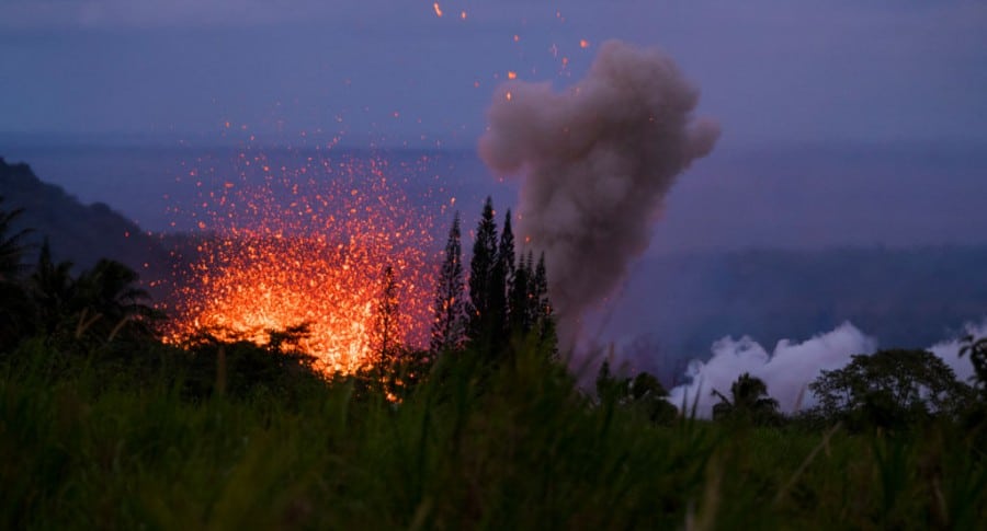 Volcán Kilauea, en Hawái