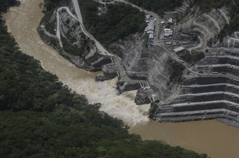 Vita aérea de Hidroituango