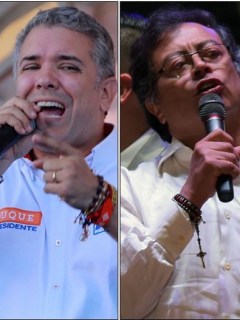 Iván Duque, Gustavo Petro, Sergio Fajardo y Germán Vargas Lleras