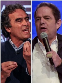 Sergio Fajardo, Germán Vargas Lleras, Iván Duque y Gustavo Petro
