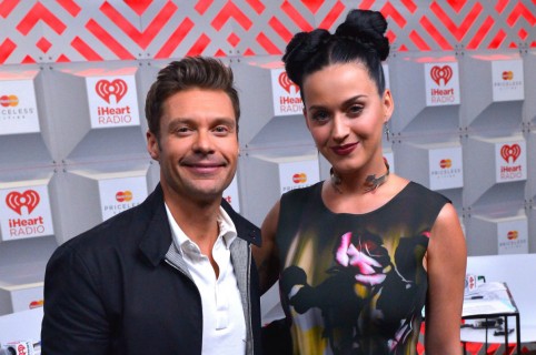 Ryan Seacrest y Katy Perry