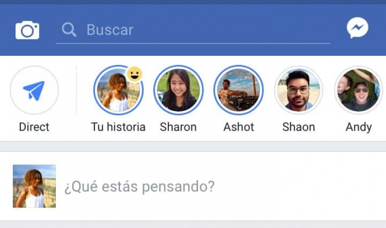 Facebook Historias