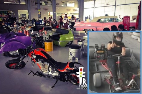 Restaurante El Transportador y la víctima del accidente
