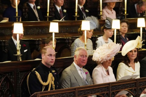 Príncipe William, príncipe Carlos, Camila, Kate Middleton