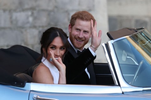 Meghan Markle y el príncipe Harry