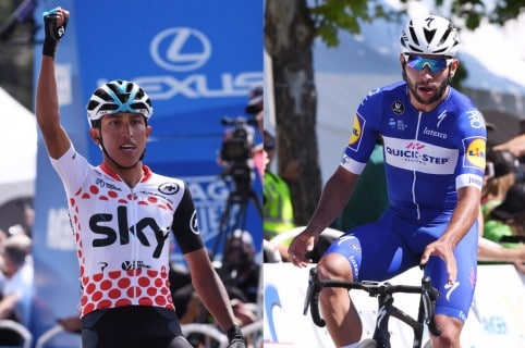 Egan Bernal y Fernando Gaviria