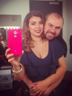 Liss Pereira y Ricardo Quevedo