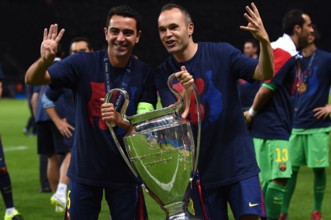 Xavi e Iniesta