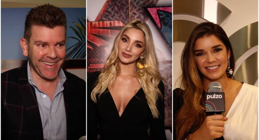Juan Esteban Sampedro, Melina Ramírez y Karen Bray Juan Esteban Sampedro, Melina Ramírez y Karen Bray