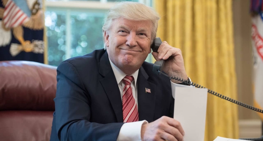 Trump teléfono