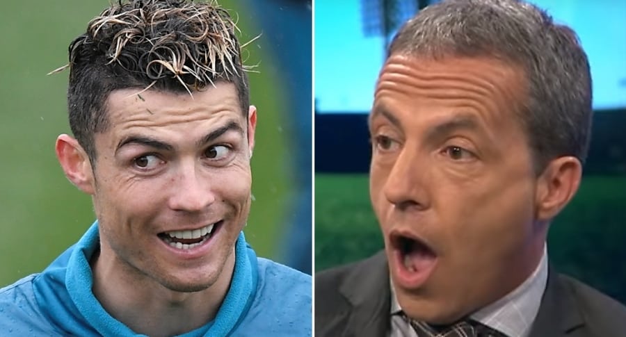 Cristiano Ronaldo y Cristóbal Soria