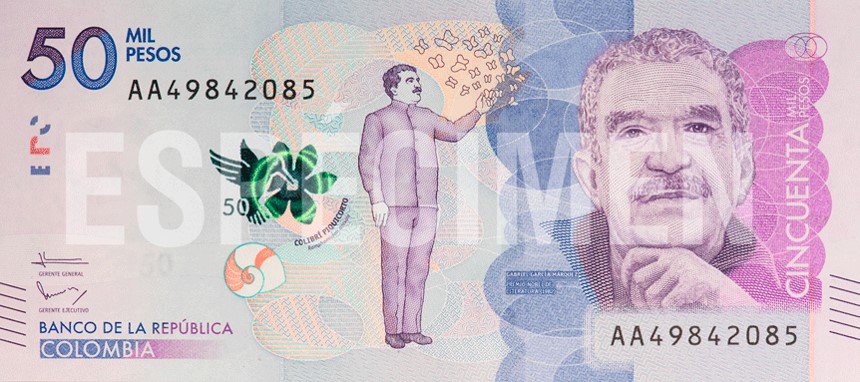 billete de 50 mil pesos nuevo