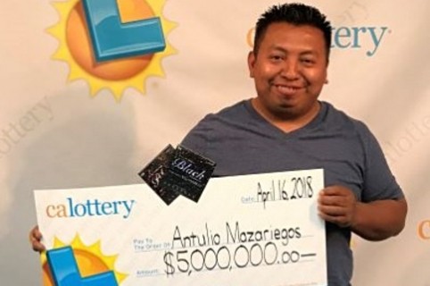 Ganador de lotería en California.